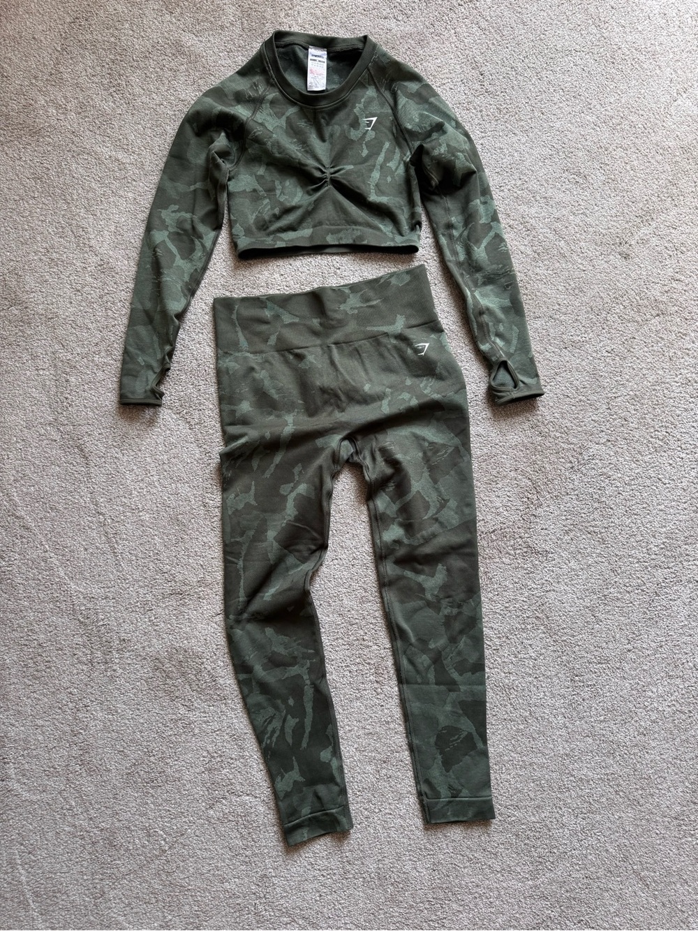 Gymshark Camo Set M/L